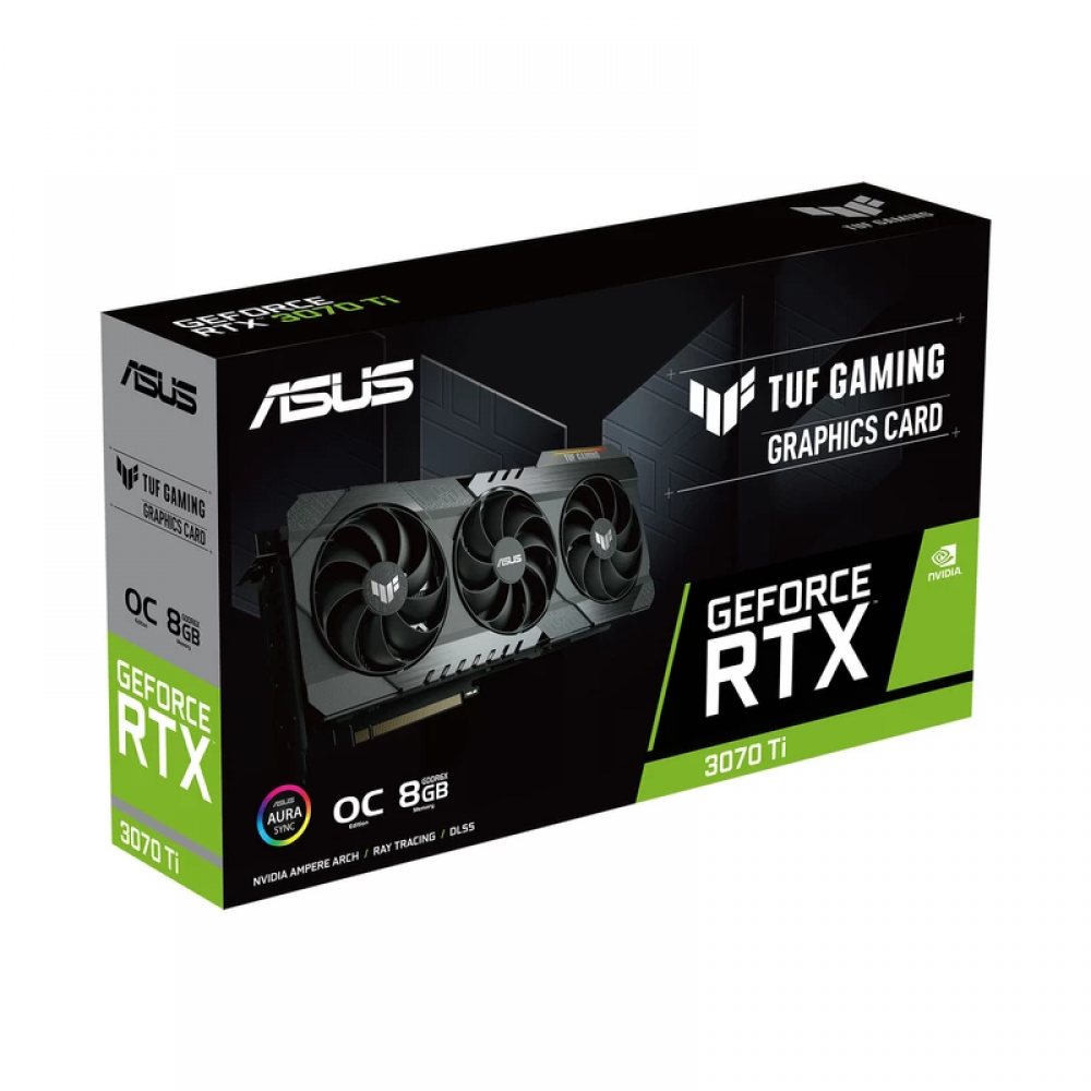 کارت گرافیک ایسوس مدل TUF Gaming GeForce RTX 3070Ti OC Edition O8G 