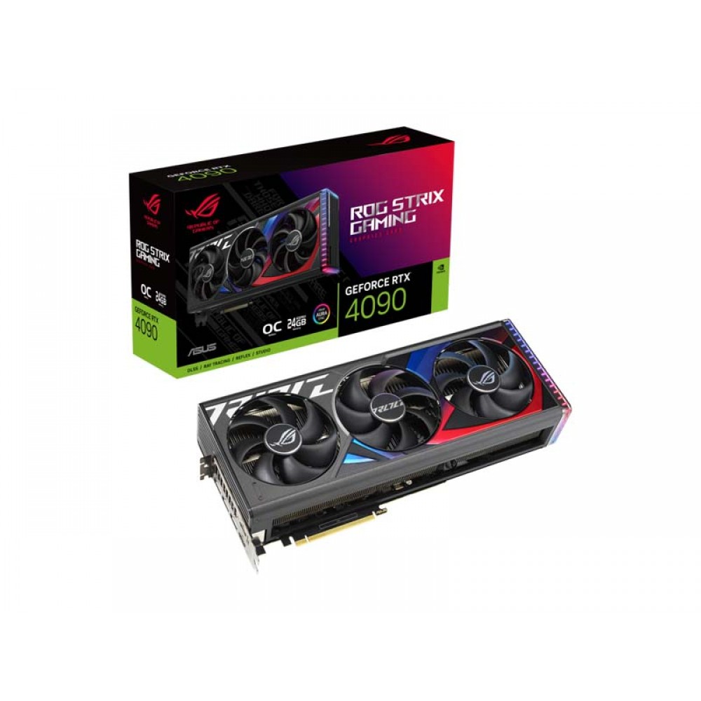 کارت گرافیک ایسوس مدل ASUS ROG Strix GeForce RTX 4090 OC Edition 24GB GDDR6X